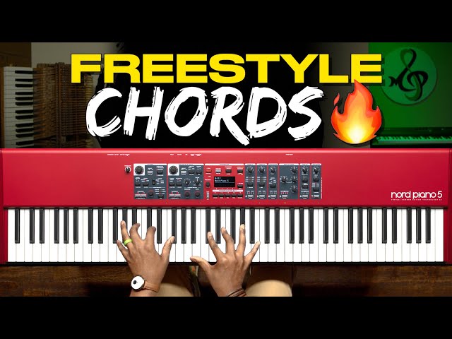 Incredible Freestyle Piano Chords for Pop R&B Jazz Neo Soul and MORE!