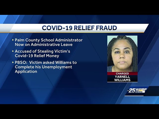 School District of Palm Beach County employee accused of COVID-19 relief fraud