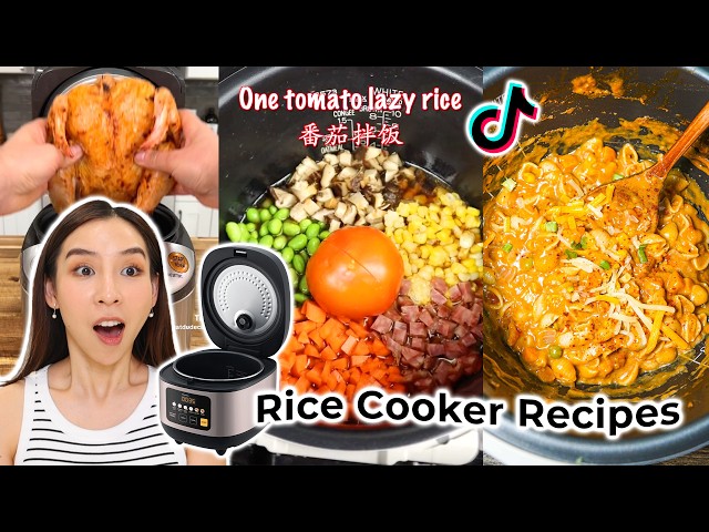 I Tried Viral Rice Cooker Recipes