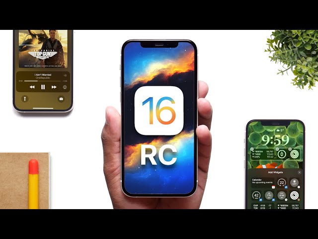 iOS 16 RC: New Features & Release Date!