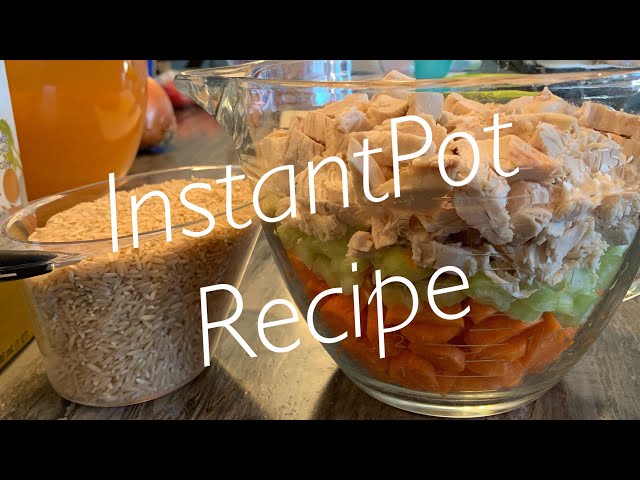 Chicken And Rice Soup - InstantPot Recipe