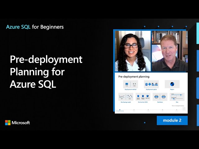 Pre-deployment Planning for Azure SQL | Azure SQL for beginners (Ep. 12)