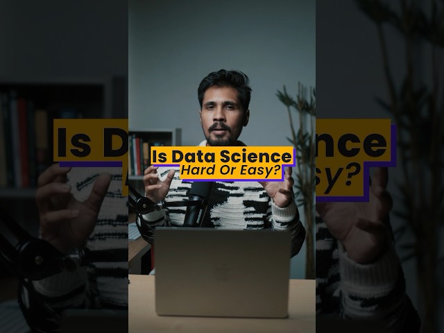 Is Data Science Hard or Easy?? #dataanalytics #datascience