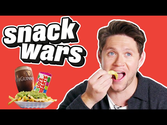 Niall Horan Compares British & Irish Snacks | Snack Wars