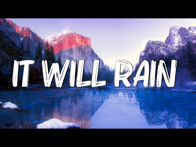 It Will Rain -  Bruno Mars (Lyrics)