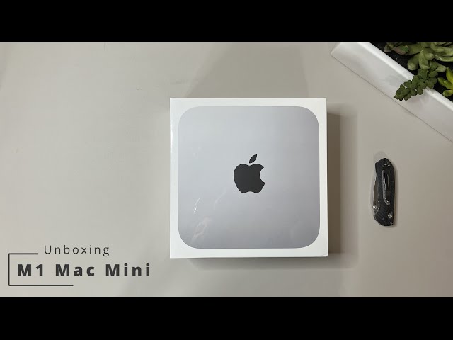 Unboxing the M1 Mac Mini in 2022