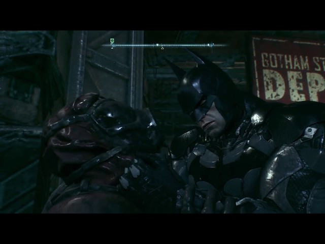 BATMAN™: ARKHAM KNIGHT Glitch (Batman's vow of silence)