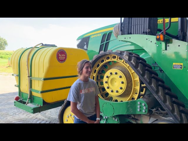Laura’s NEW Favorite Tractor at Sunnyside Farms: John Deere 9470RX