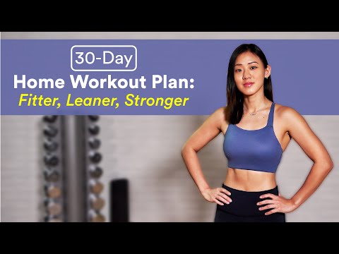 30-Day Fitter & Stronger Home Workout Plan