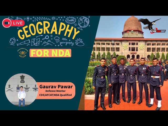 Lec 01 :- Introduction to Geography for NDA  (Target 60+)