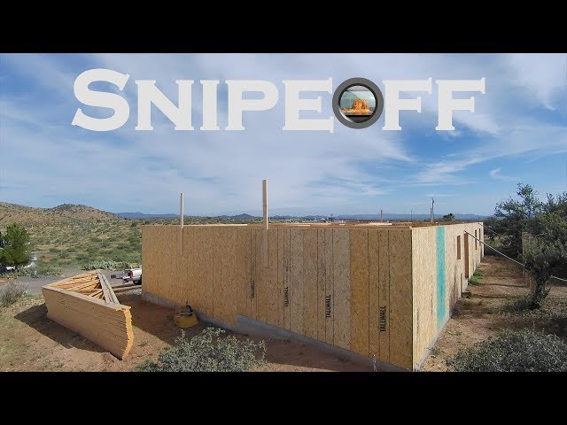 I'm Timelapsing Our Entire House Build! (Roof Trusses & Sheeting)