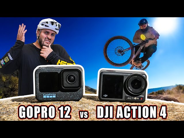 One Of These Action Cameras REALLY Annoys Me... | GoPro 12 vs DJI Action 4: Which Is Best For MTB?