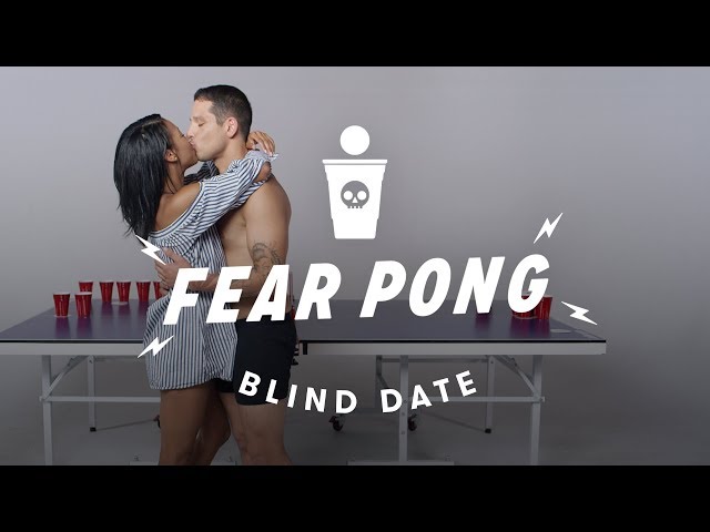 Blind Dates Play Fear Pong (Ella vs. Carlos) | Fear Pong | Cut