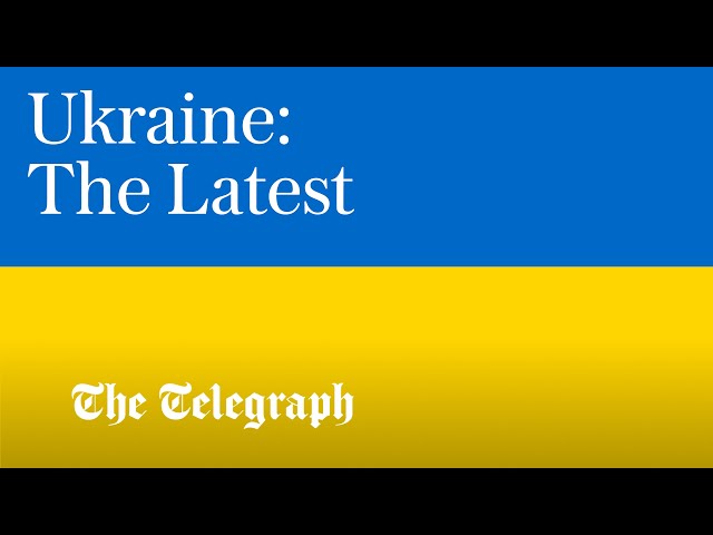 Ukraine warns of widespread power cuts after ‘massive’ Russian onslaught I Ukraine: The Latest