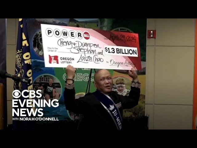 $1.3 billion Powerball jackpot winner revealed