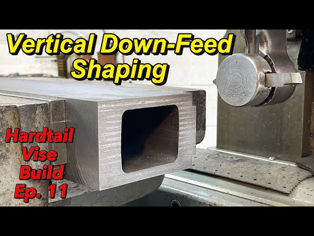 Hardtail Vise Build Ep. 11: Shaping Ends of Dynamic Jaw Body