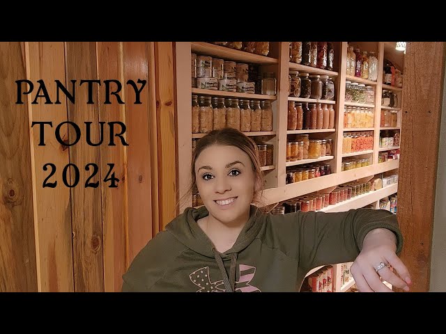 FOOD SECURITY FOR THE TIMES WERE LIVING IN | PANTRY TOUR FOR OUR FAMILY OF 10