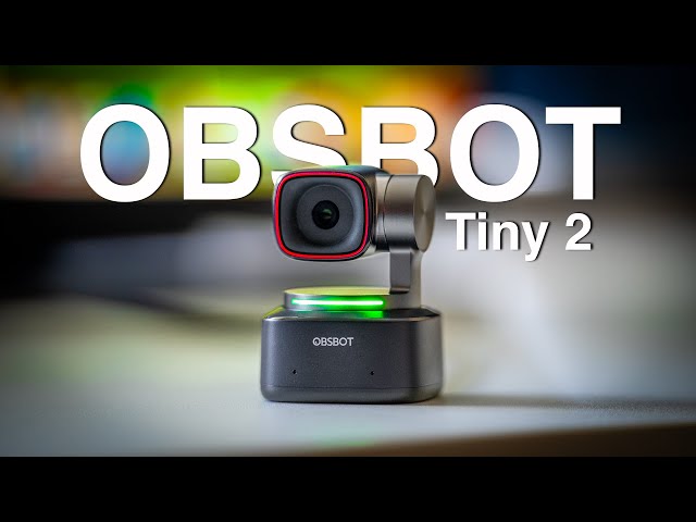 OBSBOT Tiny 2 4K - Best Webcam 2024
