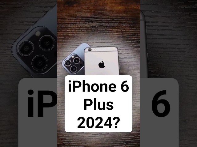 10 Jahre altes iPhone 6 Plus in 2024? moschuss.de