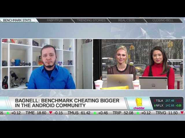 Smartphone Benchmark Rigging & FCC Blocking Data to Low Income Communities - Juan on Cheddar