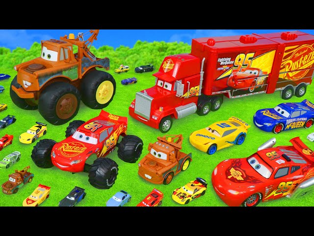 Toys from Cars 3 with Speaking Lightning McQueen