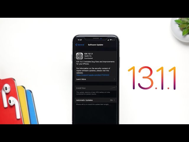 iOS 13.1.1 Released: What's New!