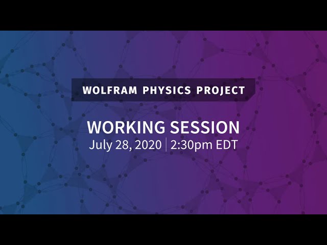 Wolfram Physics Project: Working Session Tuesday, July 28, 2020 [Metamathematics | Part 3]