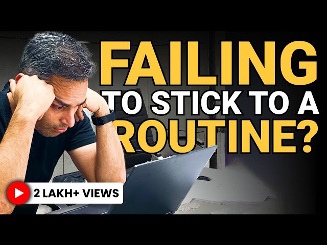 This will HELP you BUILD a ROUTINE for SUCCESS in your 20s! | Productivity 2023 | Warikoo Hindi