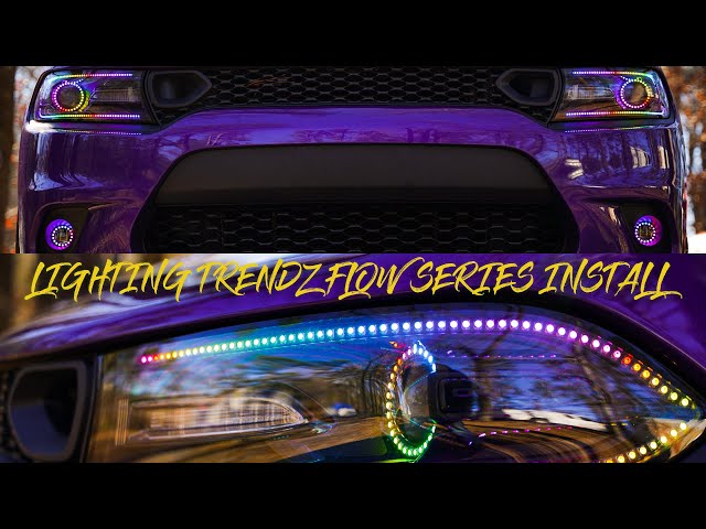 We Installed Lighting Trendz Flow Series LED's IN My 2019 Dodge Charger