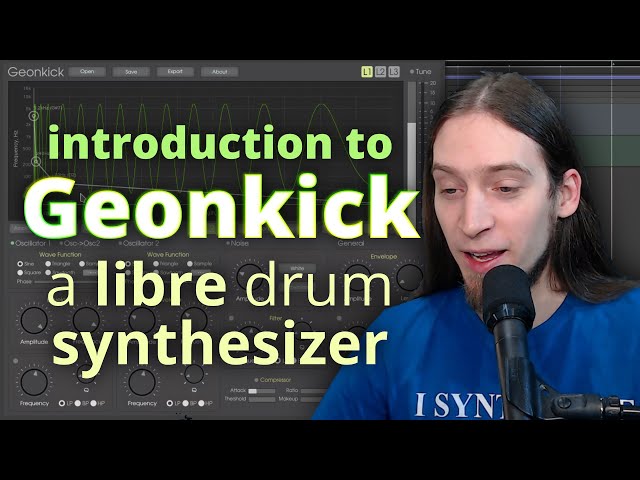 Introduction to Geonkick - a free and open-source drum synthesizer