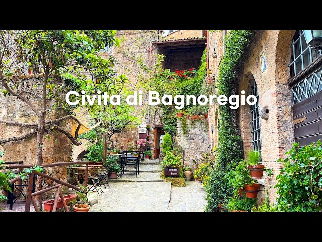 [4K]🇮🇹 Civita di Bagnoregio, Mysterious Hilltop Village in Italy, Lunch at Alma Civita👍💗 2023.