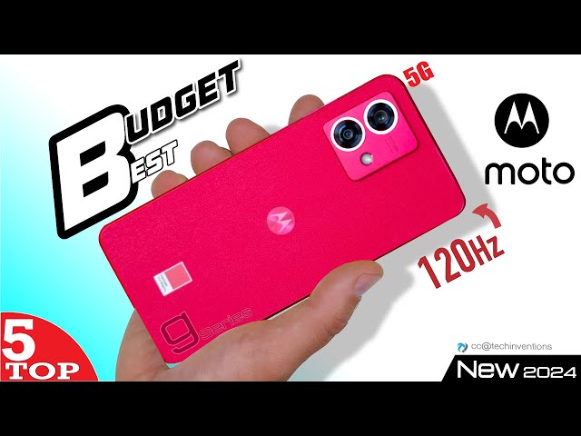 New Budget 5G Moto 120 Hz Phone G Series Top 5 ⚡️ India #motophone #bestmoto #2024budget