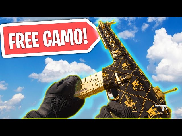 How to get this *FREE* camo for all weapons in Modern Warfare 2!