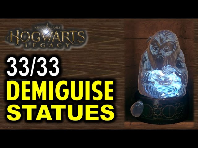 All Demiguise Statues Locations in Hogwarts Legacy