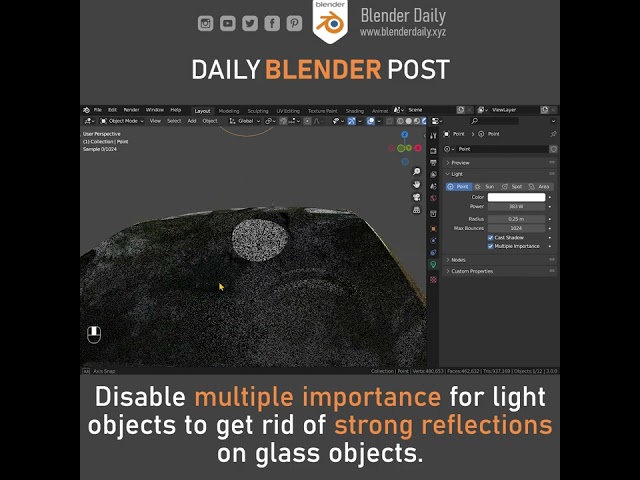 Multiple Importance in Blender Cycles