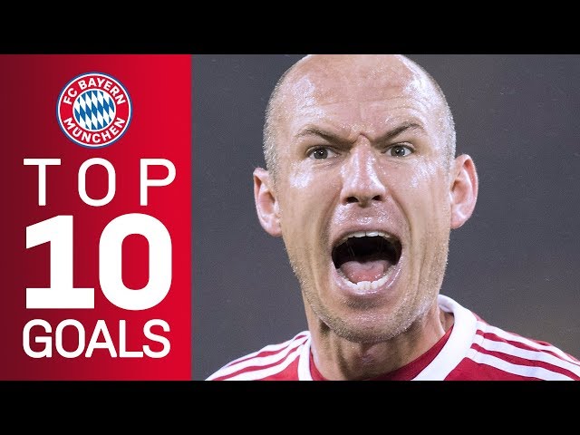 Arjen Robben's best goals for FC Bayern