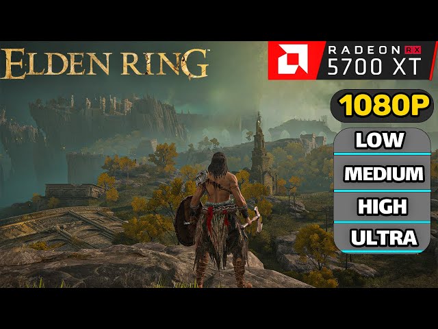 Elden Ring RX 5700 XT | i3 12100f | 1080p