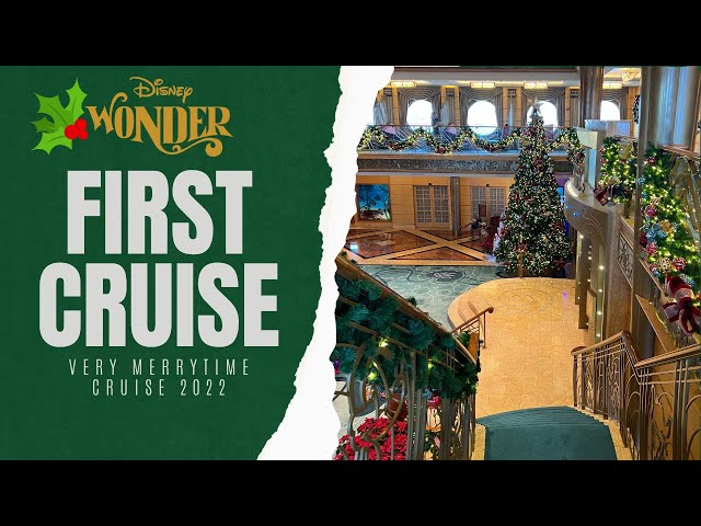 OUR FIRST DISNEY WONDER VERY MERRYTIME CRUISE | Concierge | DAY 1