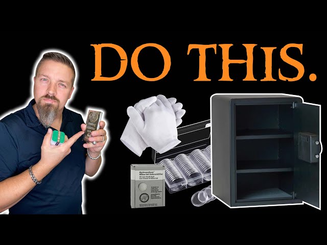 Bullion Dealer Explains How to SAFELY Store Your Silver