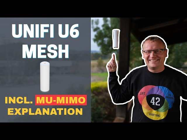Unifi U6 Mesh - explaining MU-MIMO antennas