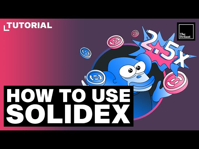 DeFi gets sexy with Solidex