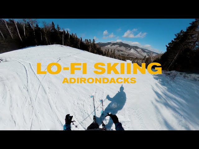 Adirondack Backcountry Skiing  | 1-hour of Raw Footage | Lofi / Chillhop music