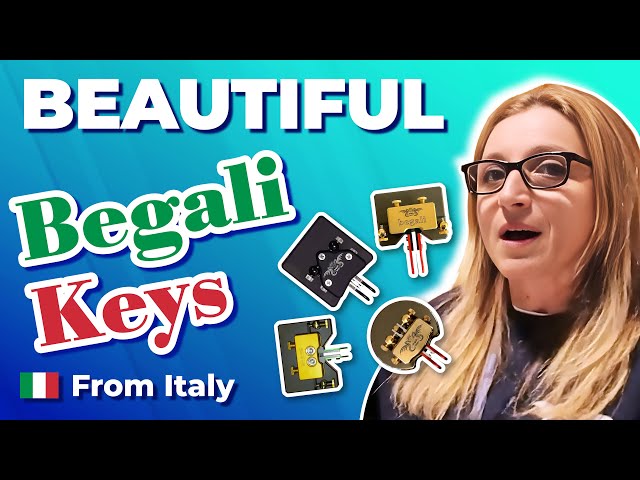 BEAUTIFUL Begali Keys from Italy