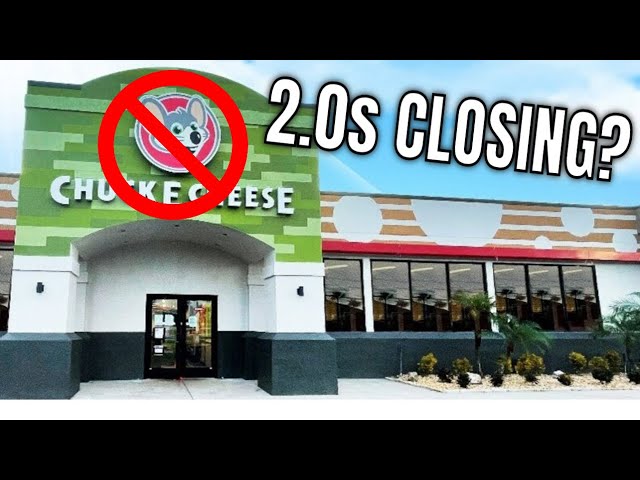 Chuck E. Cheese is CLOSING 2.0 Locations!