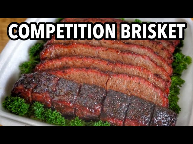 How to Smoke Brisket Competition Style