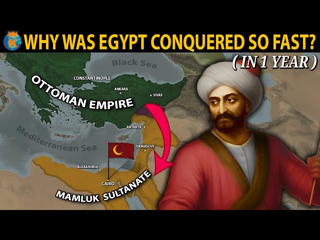 How was Egypt Conquered by the Ottomans in just 1 Year?