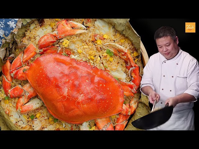 Chef's Favorite Chinese Rice Recipe with Crab • Authentic Chinese Food