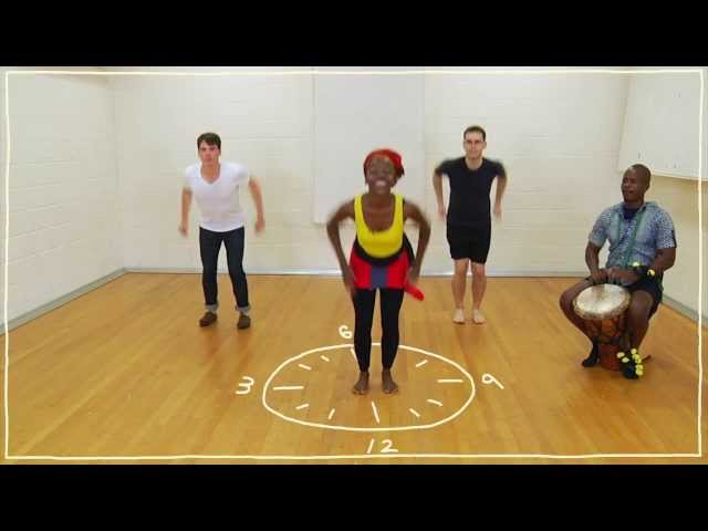 Five(ish) Minute Dance Lesson - African Dance: Lesson 3: Dancing on the Clock