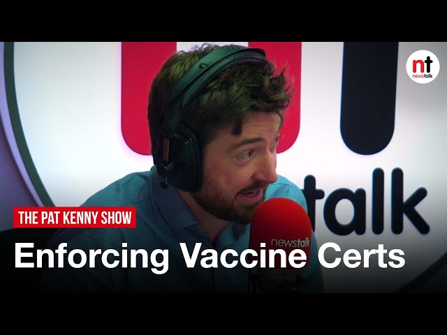 Who is actually responsible for enforcing the vaccine certs? Sean Defoe finds out