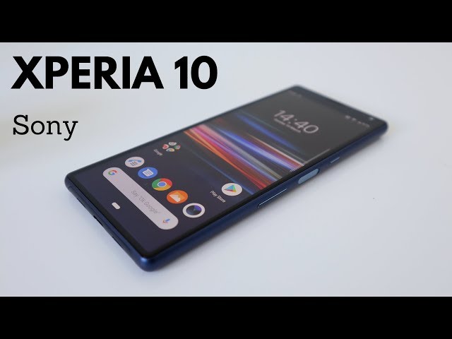Sony Xperia 10 Unboxing